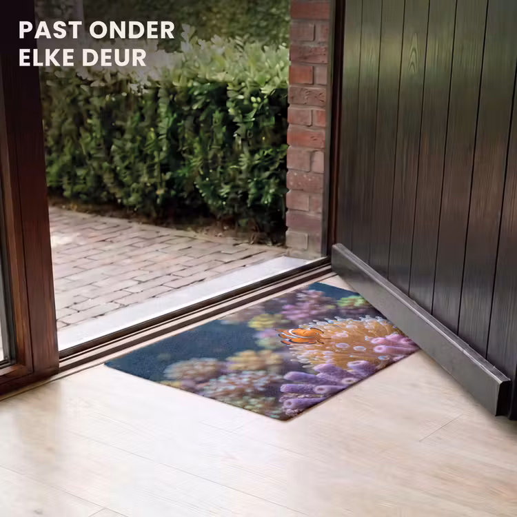 Deurmat - Vis - Koraal - Onderwater - Oranje - Dieren — 7