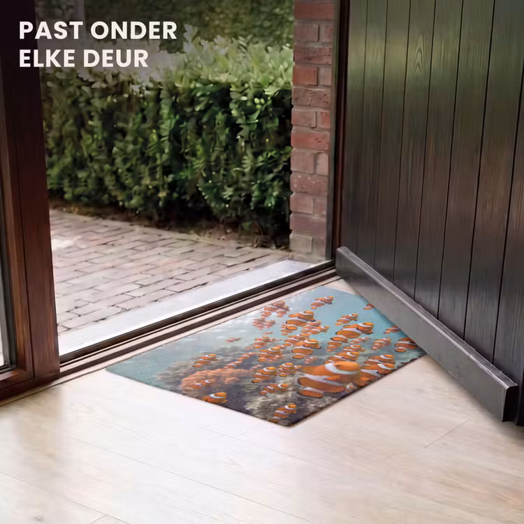 Deurmat - Vis - School - Onderwater - Dieren - Oranje — 7