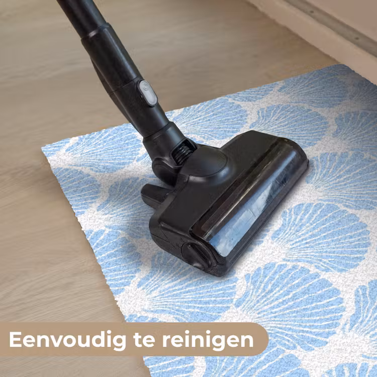 Deurmat - Blauw - Wit - Schelpen - Grafisch - Structuur — 9