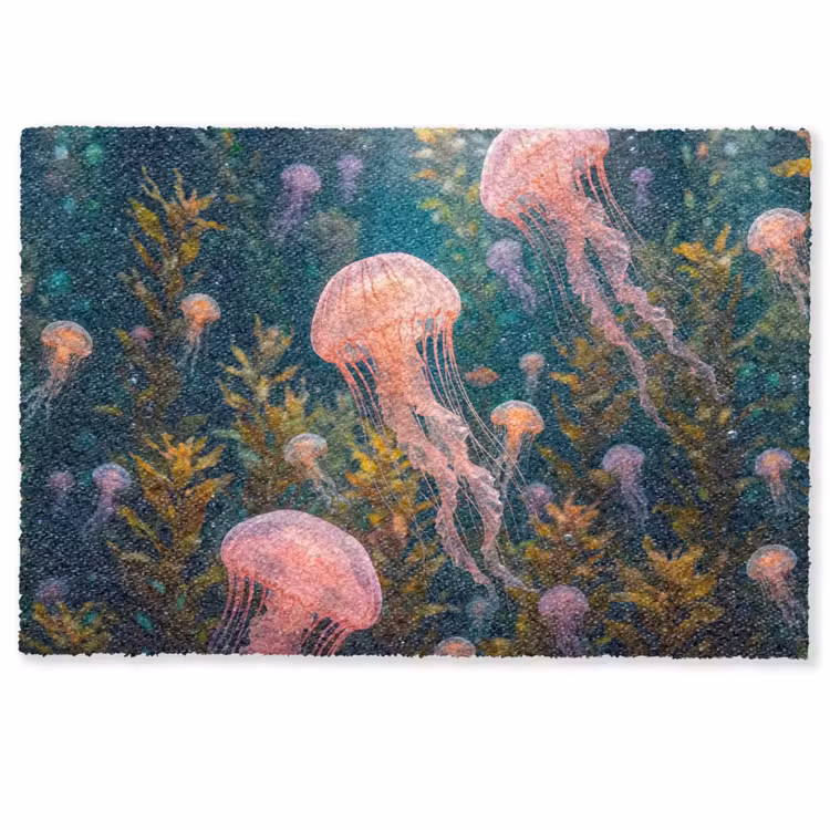 Deurmat - Kwal - Roze - Onderwater - Zeeleven - Dieren — 1