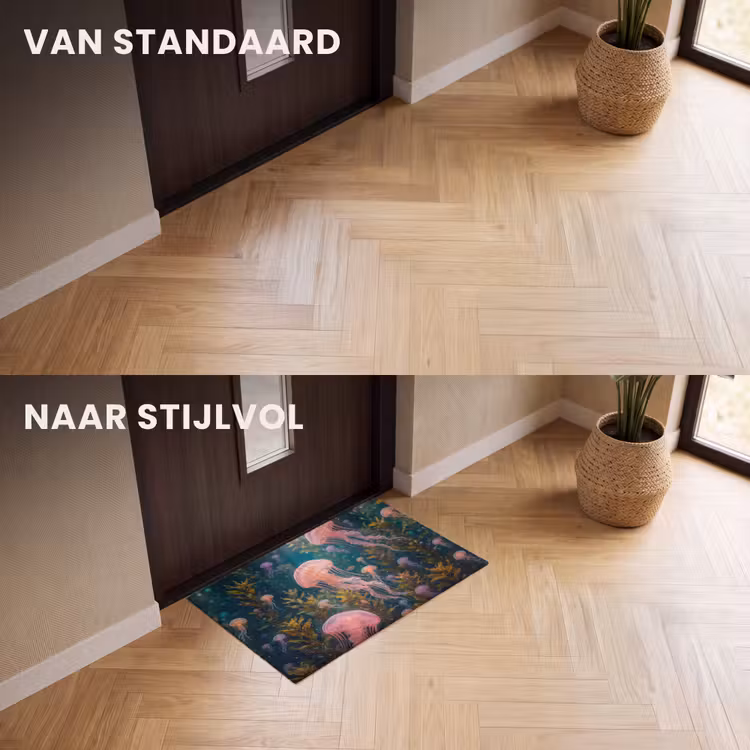 Deurmat - Kwal - Roze - Onderwater - Zeeleven - Dieren — 3