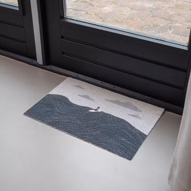Deurmat - Persoon - Surfen - Oceaan - Natuur - Modern — 2