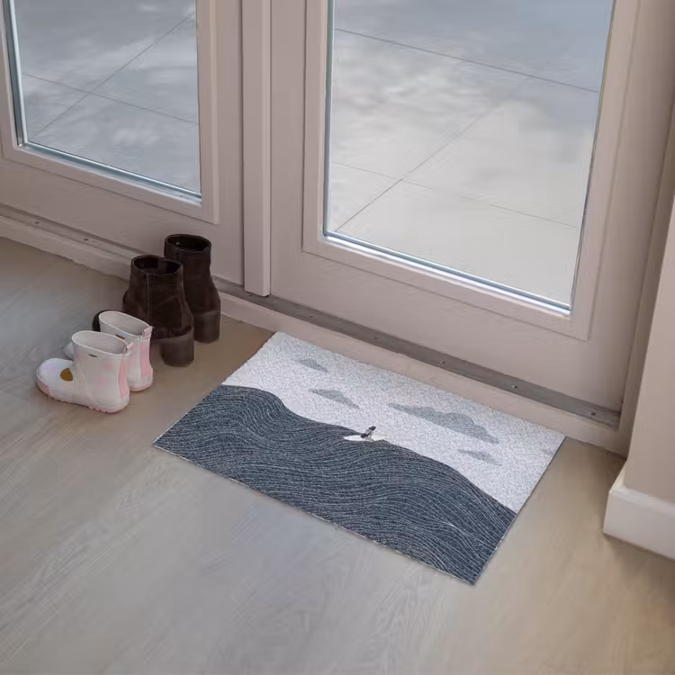 Deurmat - Persoon - Surfen - Oceaan - Natuur - Modern — 8