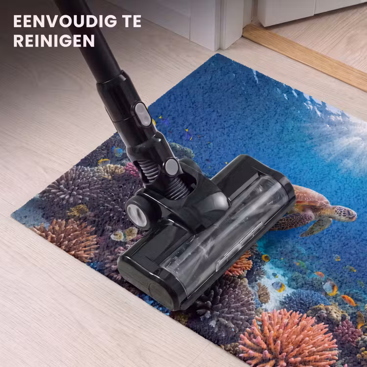 Deurmat - Schildpad - Koraalrif - Oceaan - Dieren - Blauw — 9