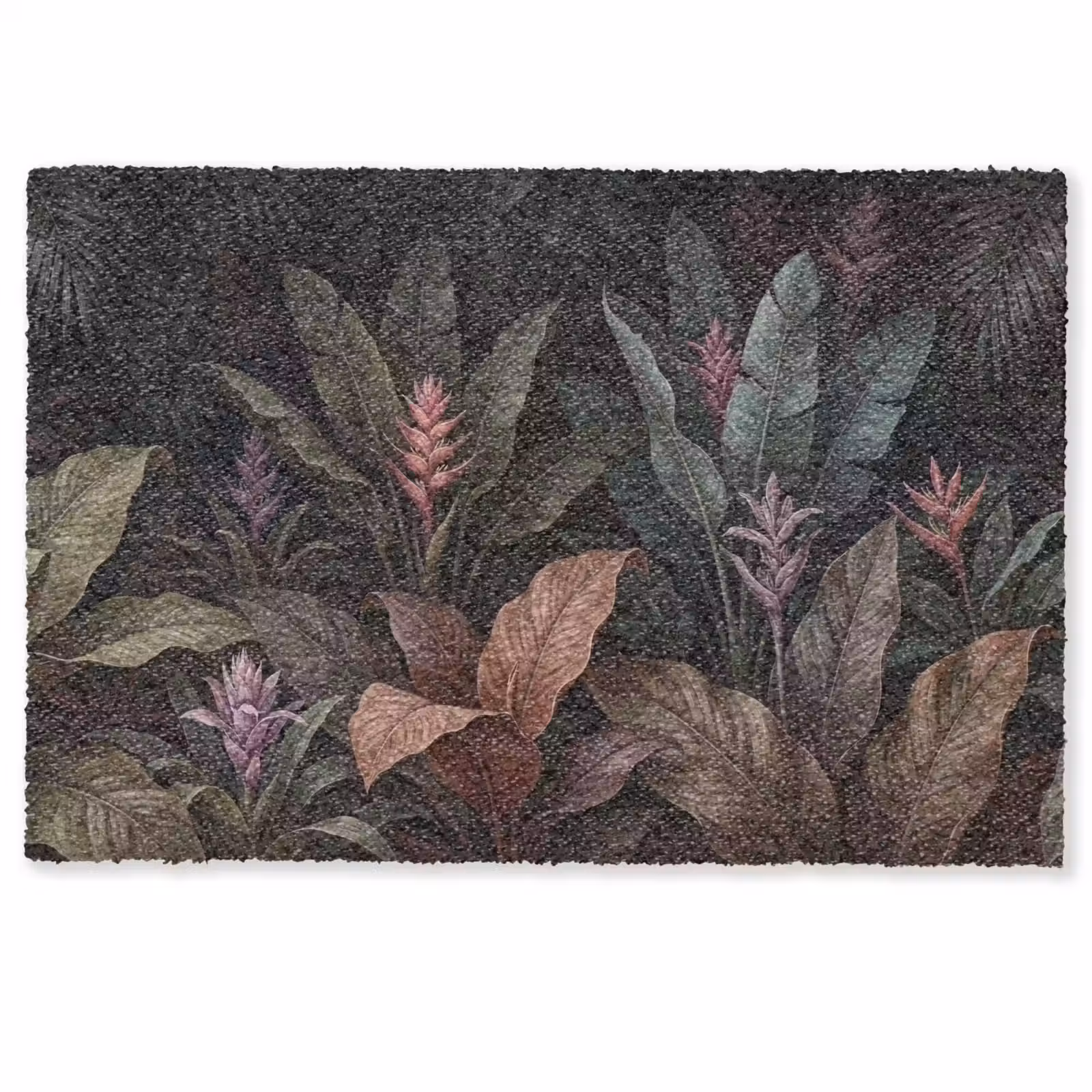 Deurmat - Planten - Tropisch - Jungle - Donker - Natuur — 1