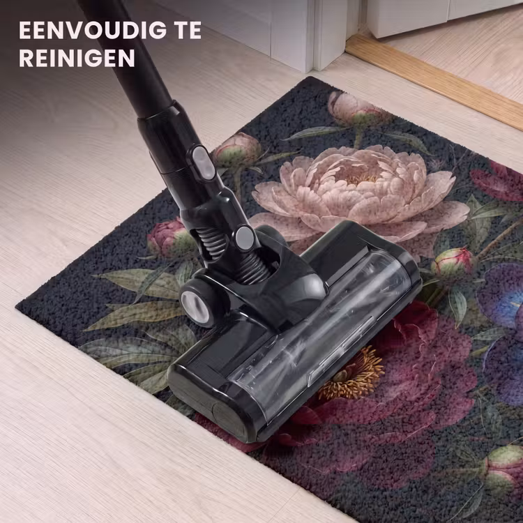 Deurmat - Bloemen - Boeket - Natuur - Modern - Donker — 9