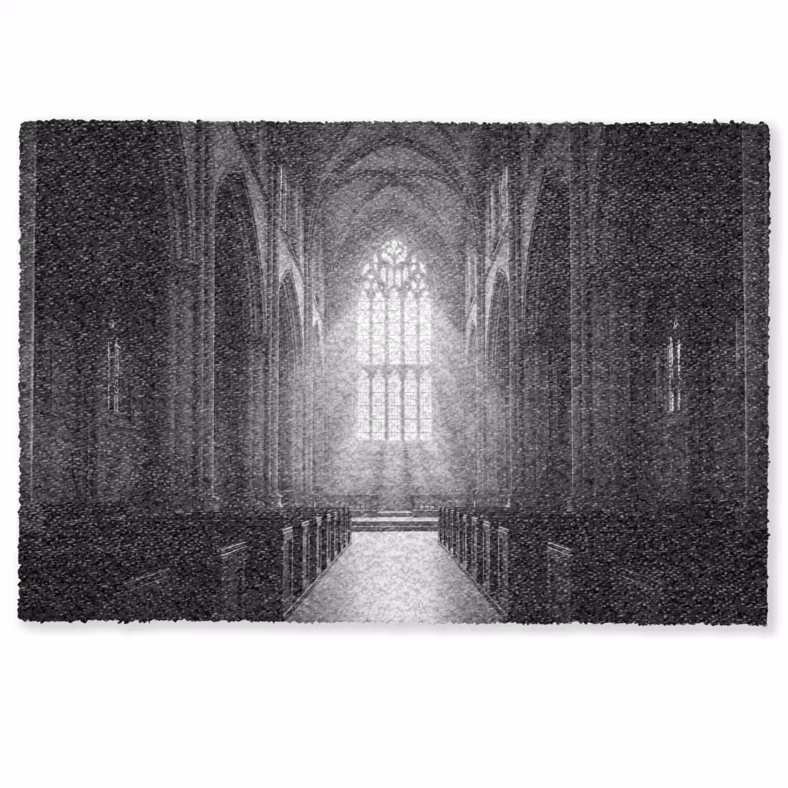 Deurmat - Kerk - Interieur - Lichtstralen - Architectuur - Klassiek — 1
