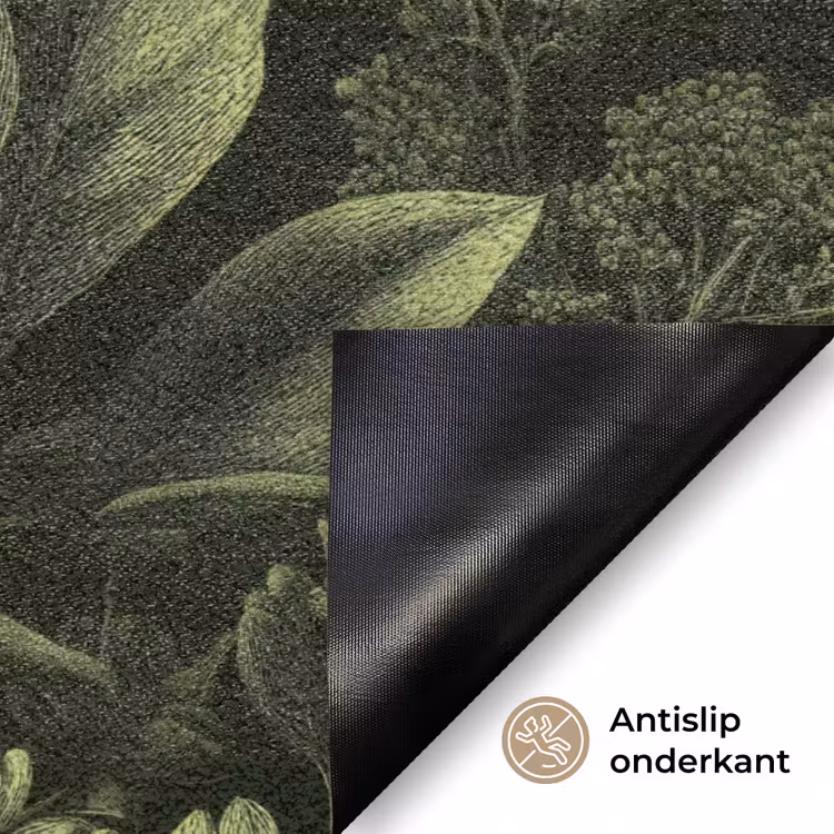 Deurmat - Klassiek - Donker - Botanisch - Planten — 6