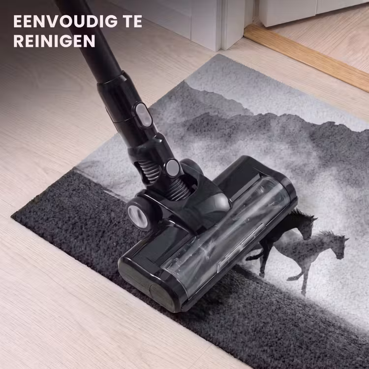 Deurmat - Paard - Ren - Stof - Zwart-wit - Dieren — 9
