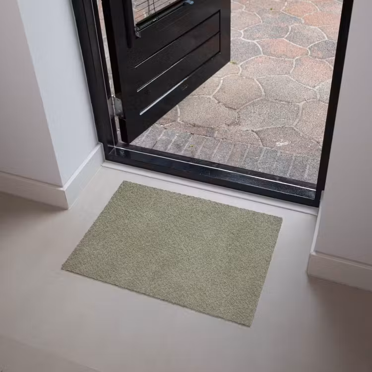 Deurmat - Textuur - Betonlook - Achtergrond - Modern - Groen — 4