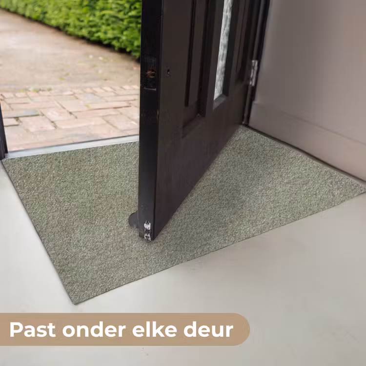 Deurmat - Textuur - Betonlook - Achtergrond - Modern - Groen — 7