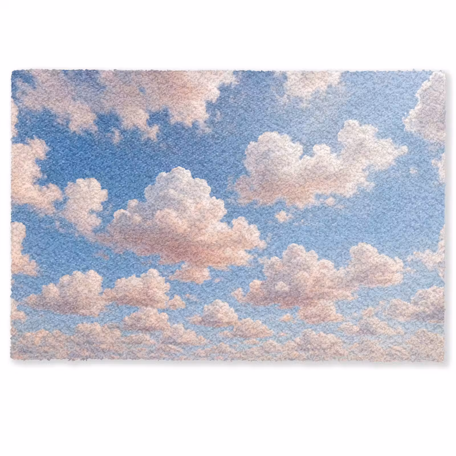 Deurmat - Wolken - Hemel - Natuur - Licht - Blauw — 1