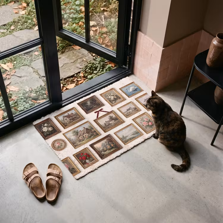 Deurmat - Dier - Kat - Portret - Klassiek — 2