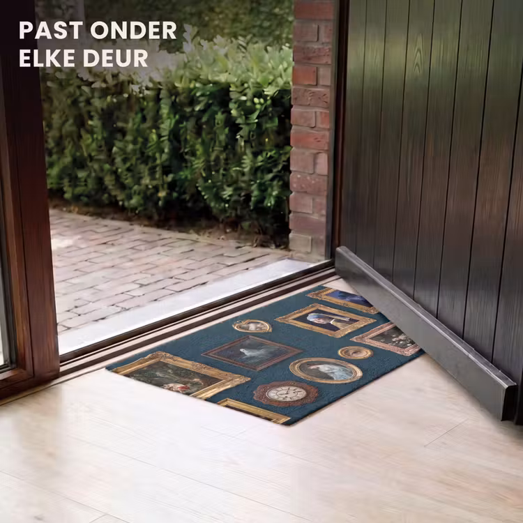 Deurmat - Kunst - Schilderijen - Decoratie - Klassiek - Groen — 7