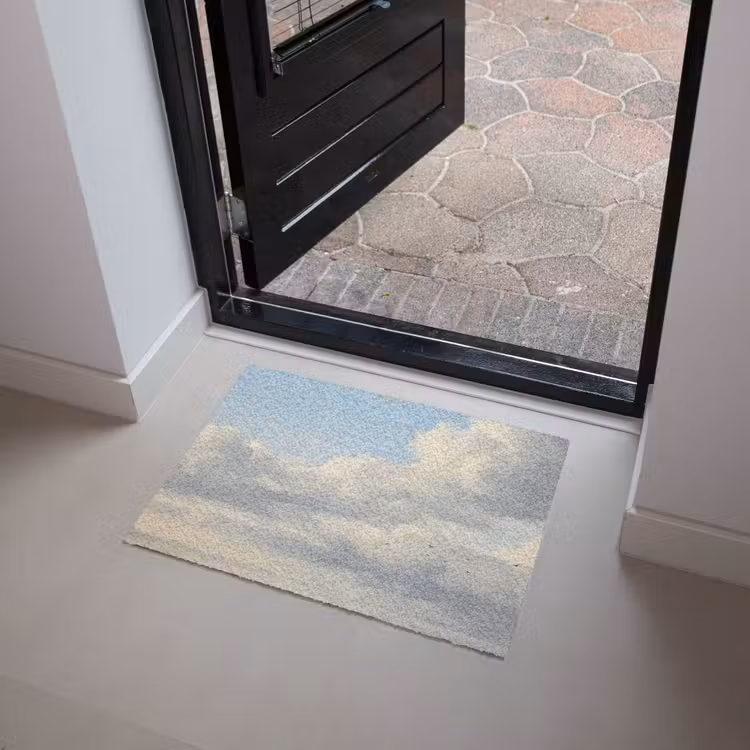 Deurmat - Lucht - Wolken - Natuur - Klassiek - Blauw — 4