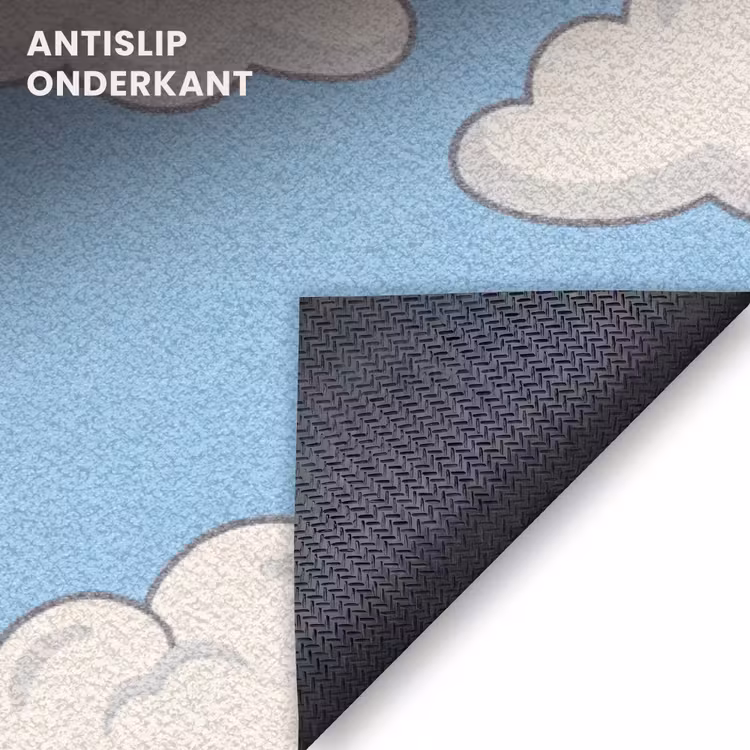 Deurmat - Wolk - Cartoon - Lucht - Blauw - Wit — 6