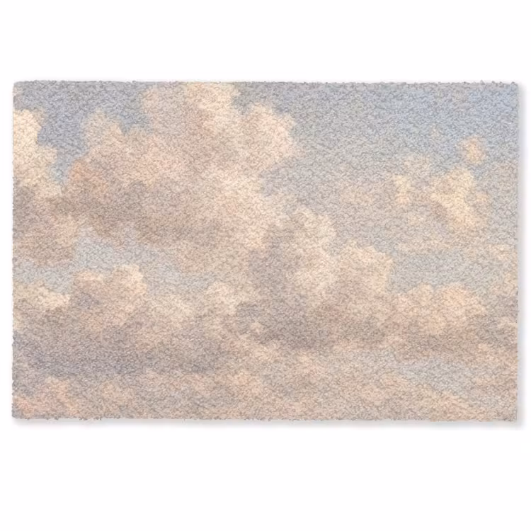 Deurmat - Wolken - Zacht - Natuur - Klassiek - Beige — 1