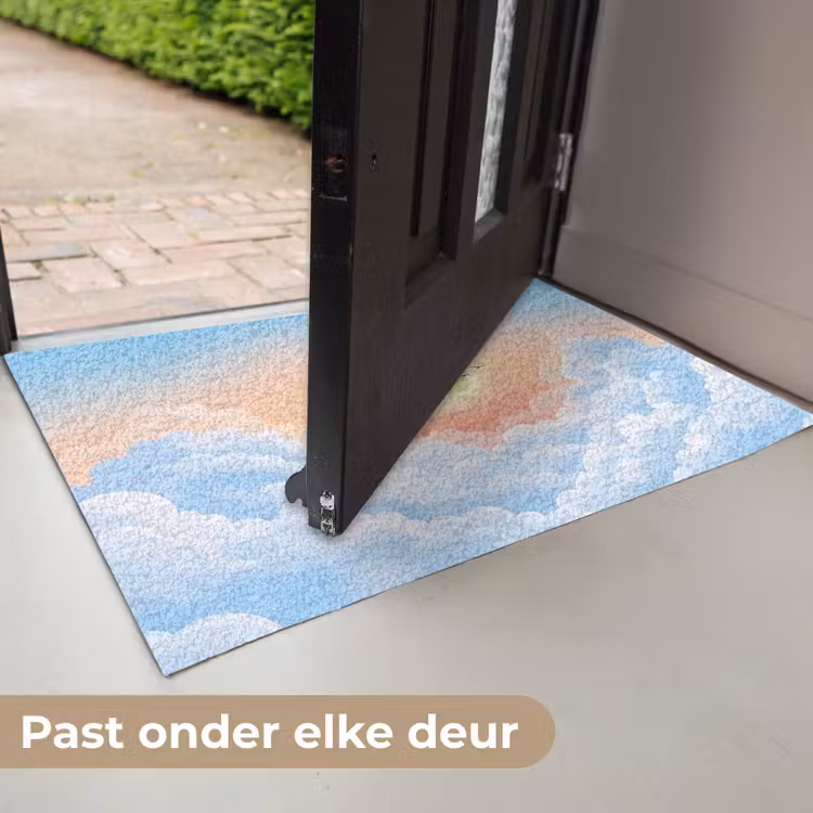 Deurmat - Zon - Vogels - Lucht - Natuur - Geel — 7