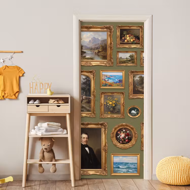 Deursticker - Hert - Bos - Natuur - Klassiek - Dieren — 6