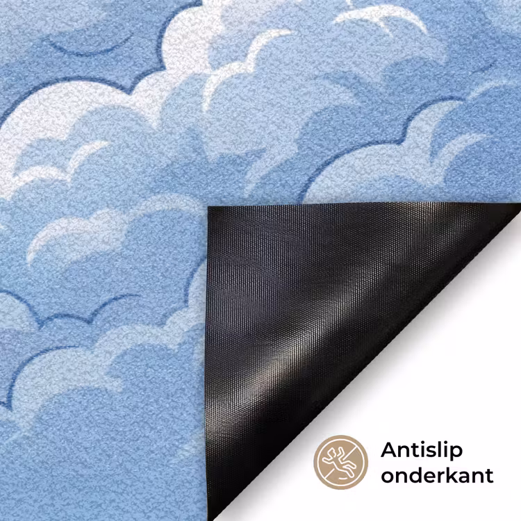 Deurmat - Wolken - Hemel - Abstract - Wit — 6