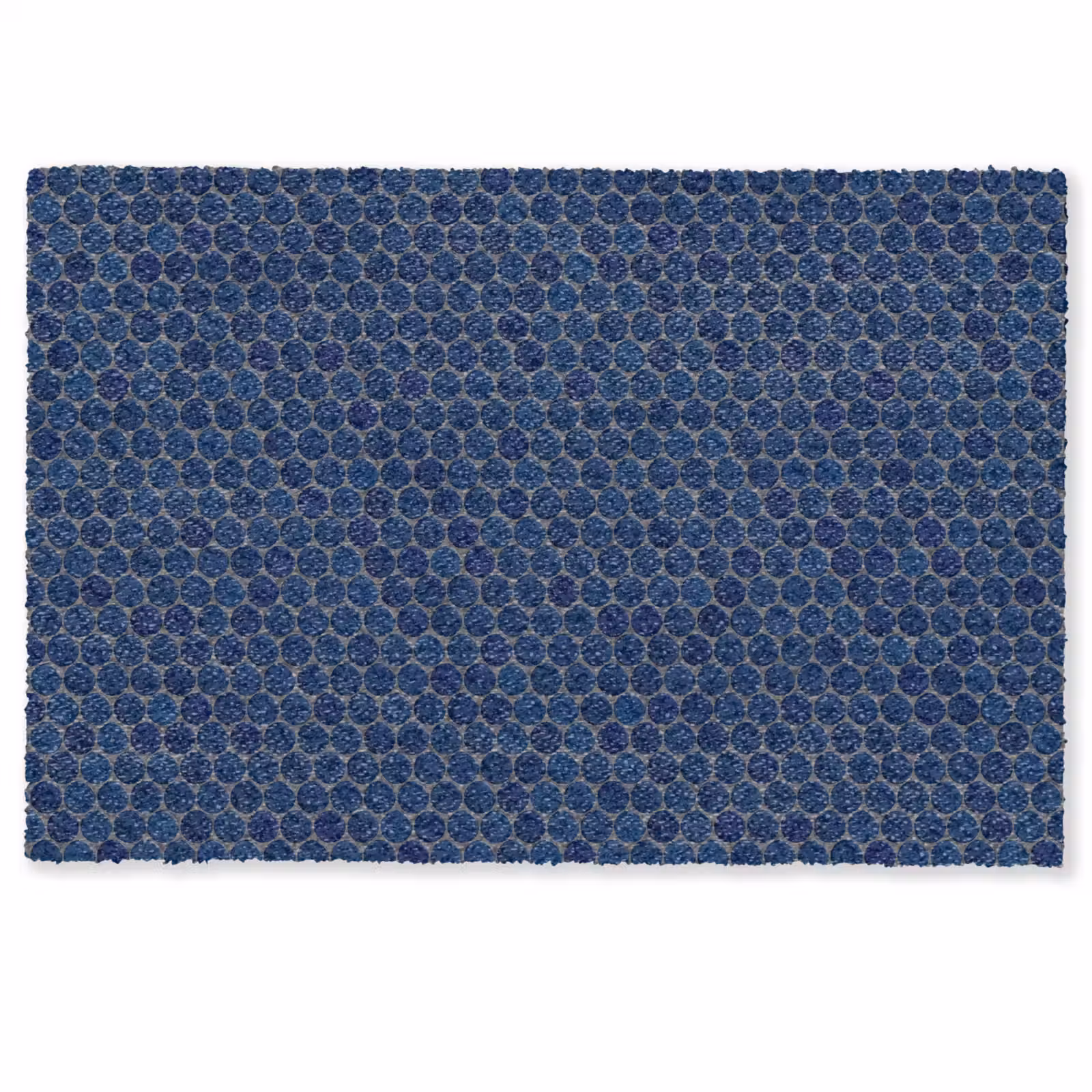 Deurmat - Penny - Mozaïek - Donkerblauw — 1