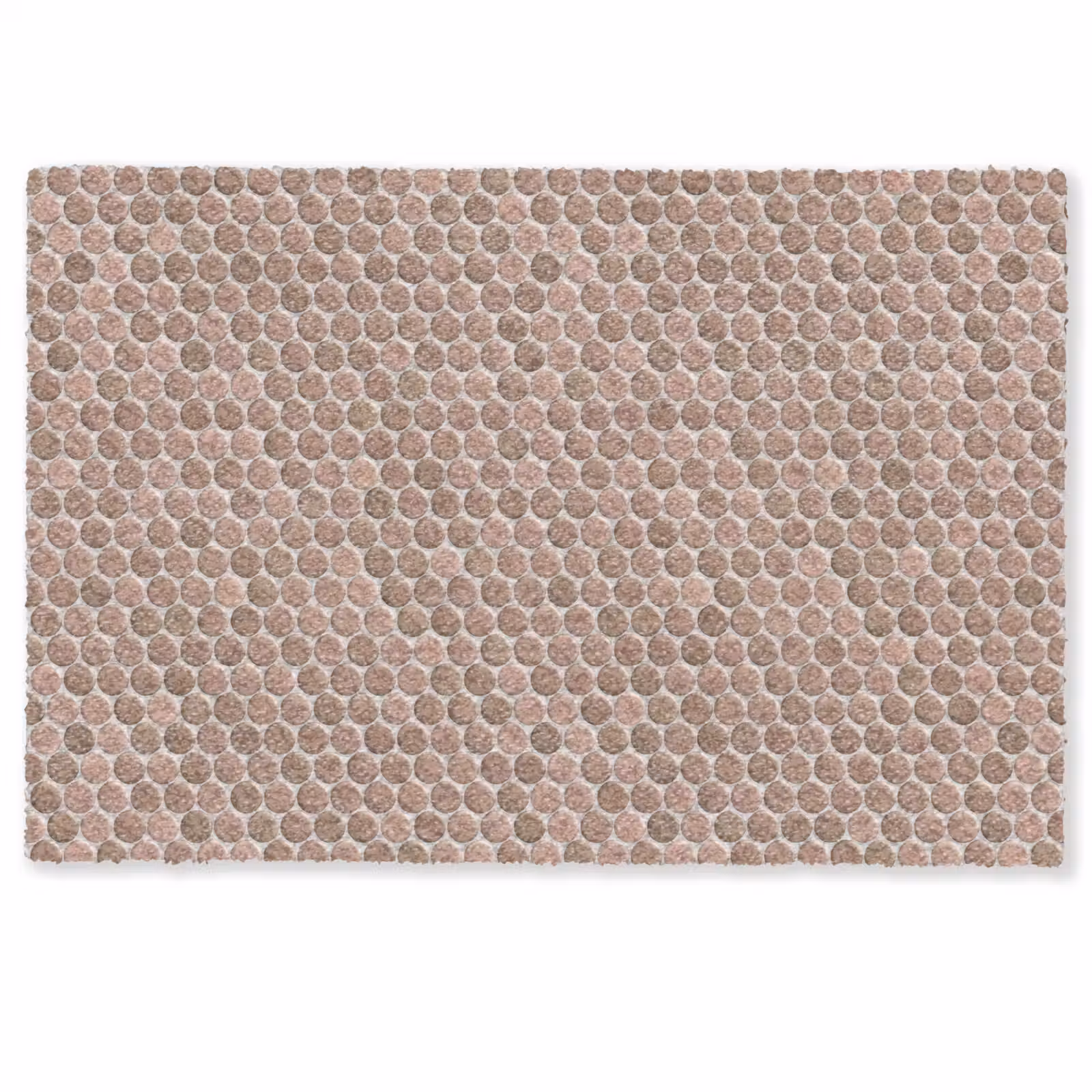 Deurmat - Penny - Mozaïek - Oudroze - Terracotta — 1