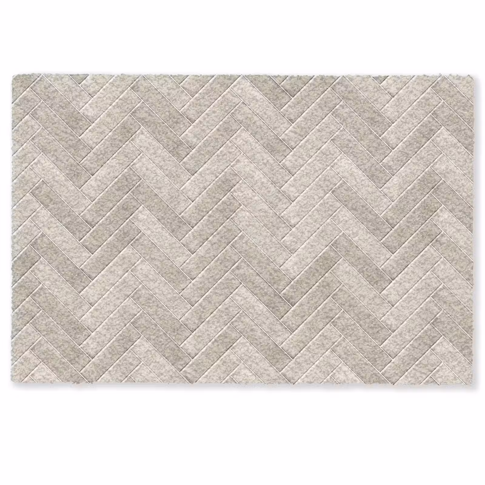 Deurmat - Visgraat - Wandtegel - Beige — 1
