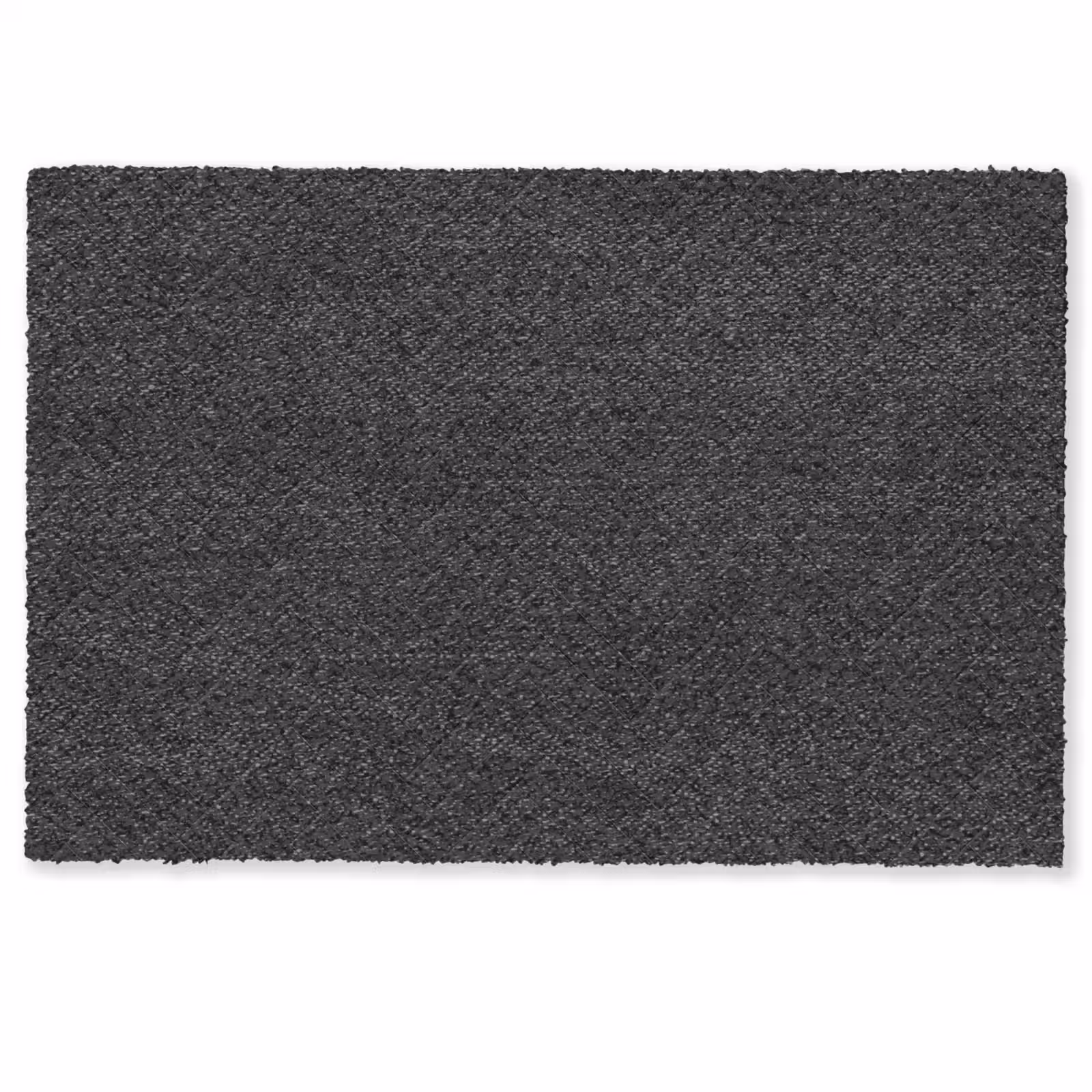 Deurmat - Visgraat - Wandtegel - Mat - Zwart — 1