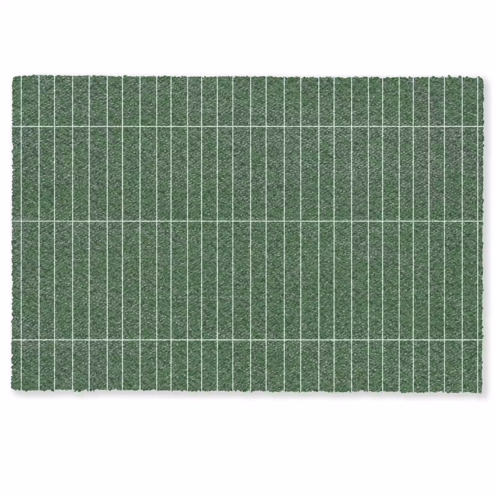 Deurmat - Wandtegel - Verticaal - Donkergroen — 1