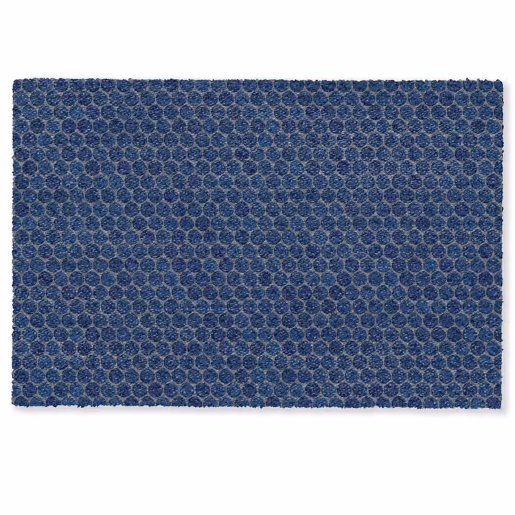 Deurmat - Penny - Mozaïek - Donkerblauw — 1