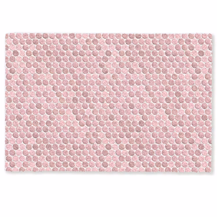 Deurmat - Penny - Mozaïek - Lichtroze — 1
