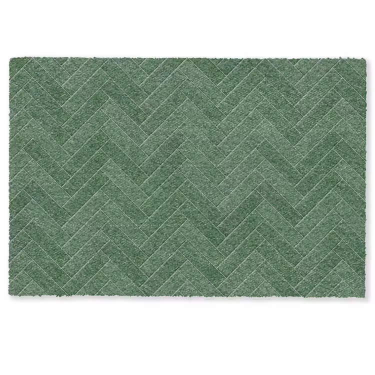 Deurmat - Visgraat - Wandtegel - Bosgroen — 1