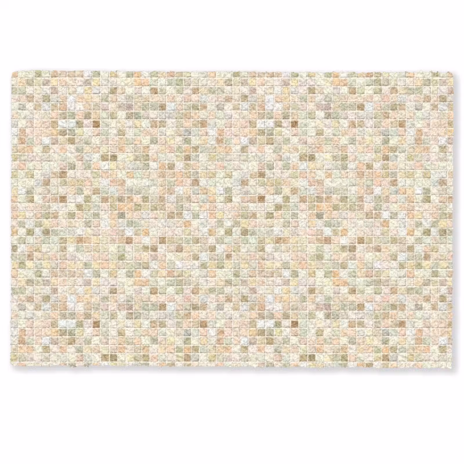 Deurmat - Mozaïek - Patroon - Beige — 1