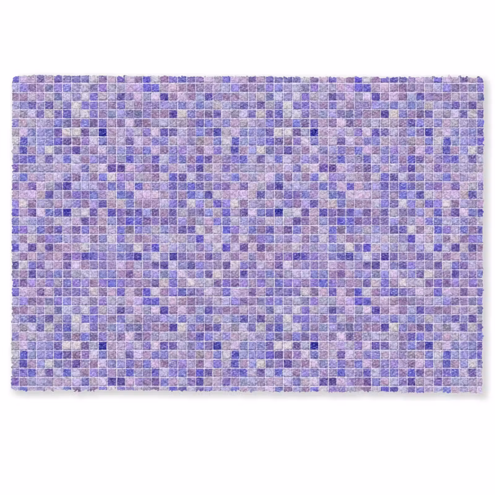 Deurmat - Mozaïek - Tegels - Lila - Amethist — 1