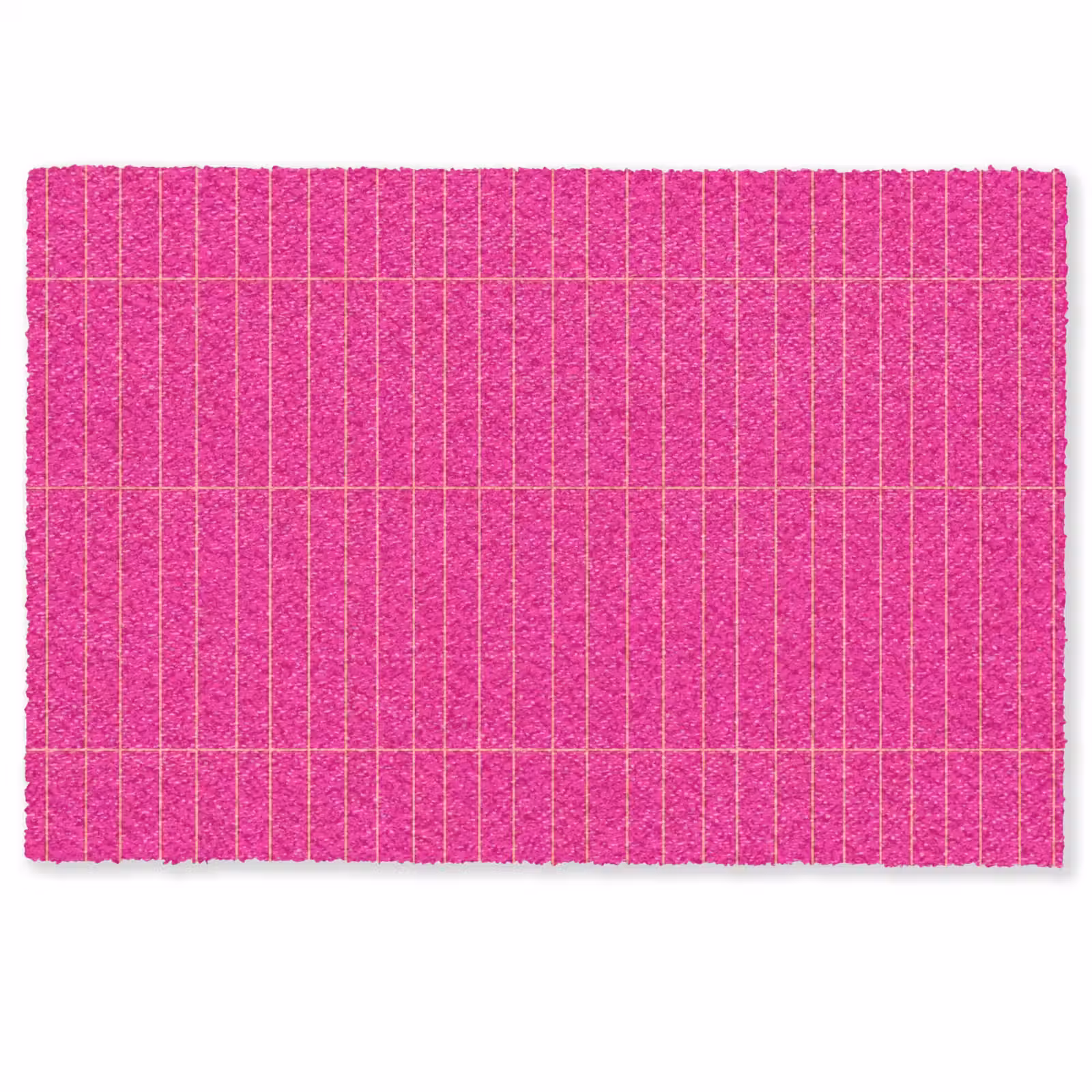 Deurmat - Patroon - Tegel - Magenta - Roze — 1