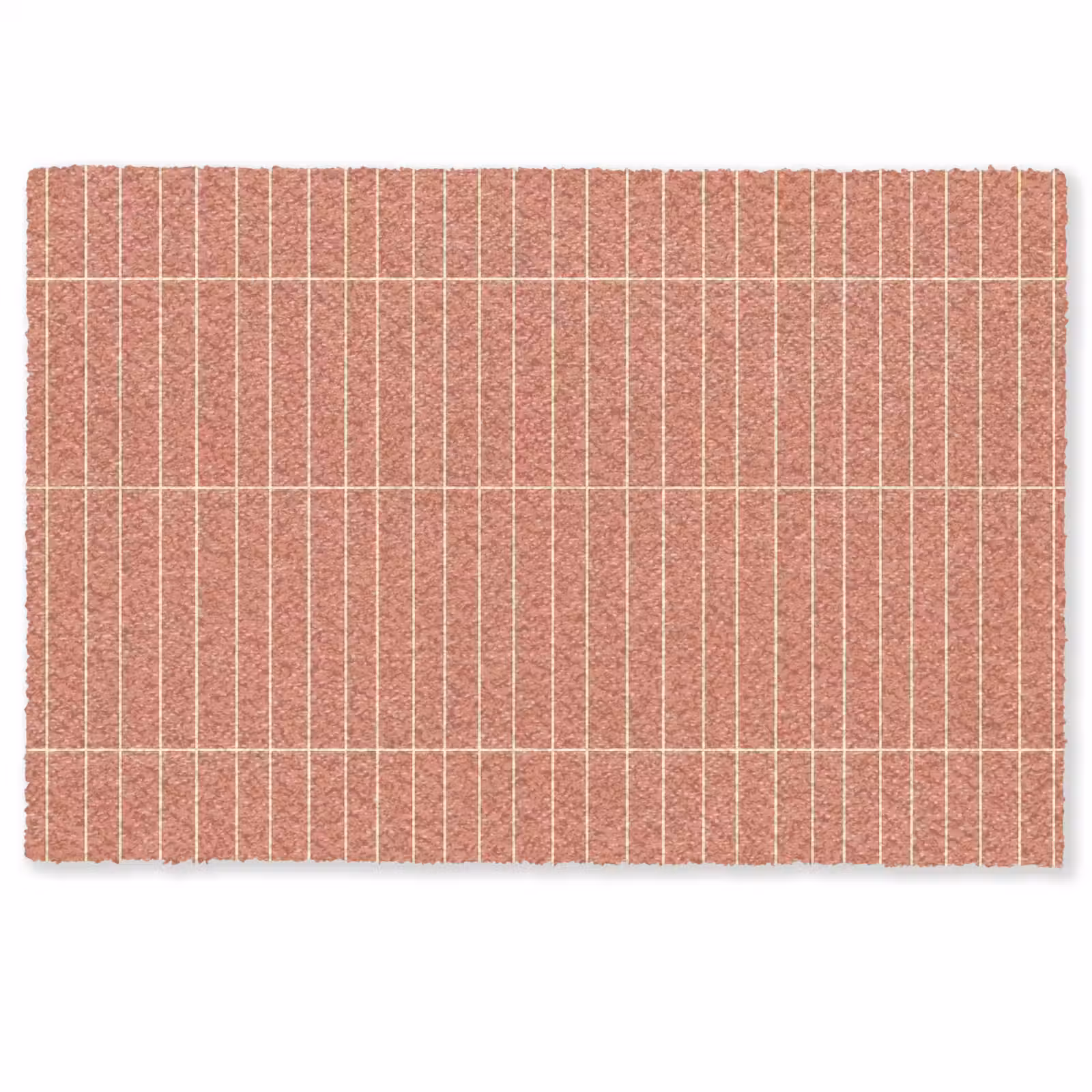 Deurmat - Patroon - Tegels - Terracotta — 1