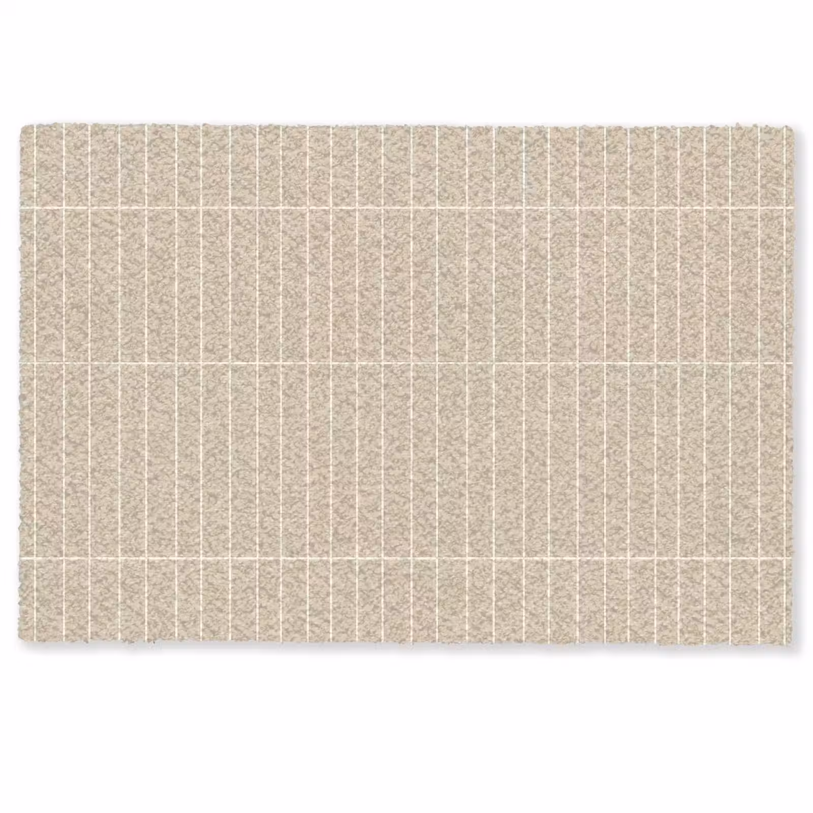 Deurmat - Verticaal - Wandtegel - Crème - Beige — 1