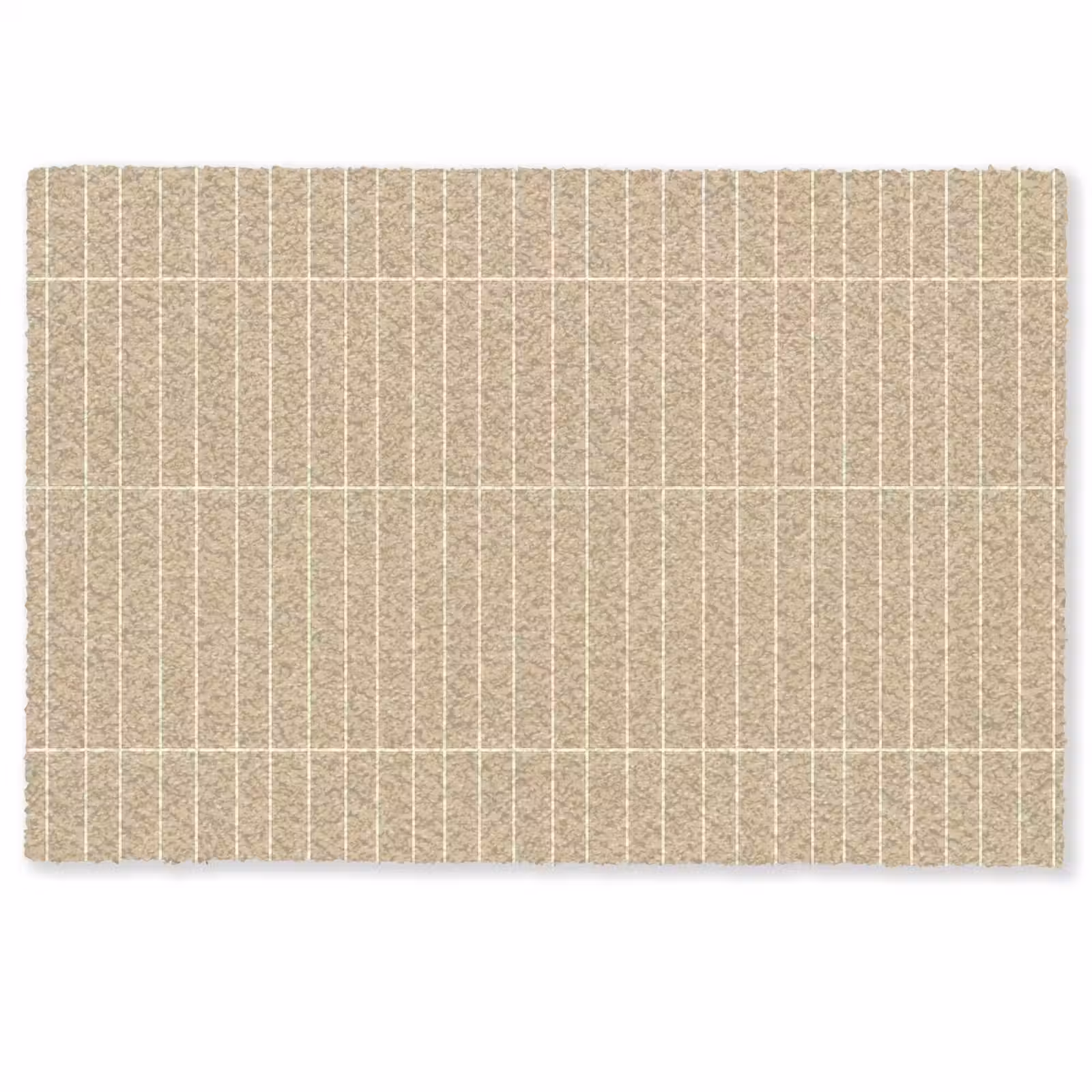 Deurmat - Verticaal - Wandtegel - Zand - Beige — 1