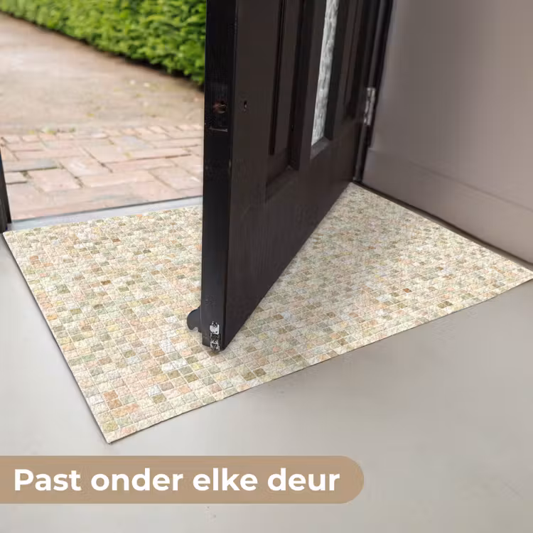 Deurmat - Mozaïek - Patroon - Beige — 7