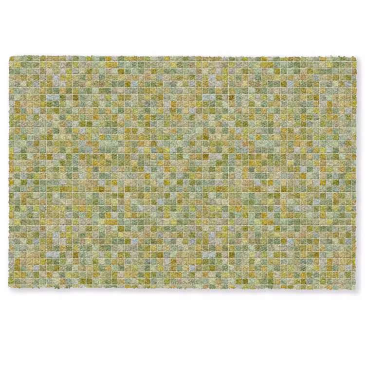 Deurmat - Mozaïek - Patroon - Groen — 1