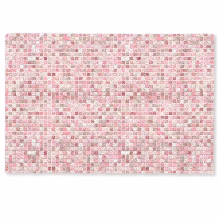 Deurmat - Mozaïek - Patroon - Roze — 1