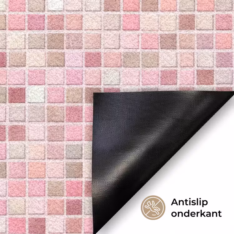 Deurmat - Mozaïek - Patroon - Roze — 6