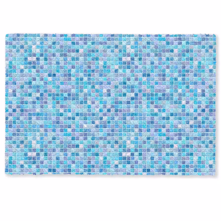 Deurmat - Mozaïek - Patroon - Turquoise — 1