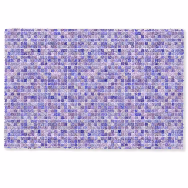Deurmat - Mozaïek - Tegels - Lila - Amethist — 1