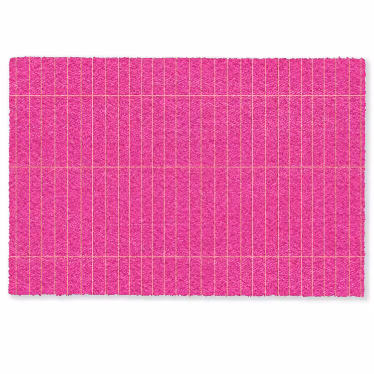Deurmat - Patroon - Tegel - Magenta - Roze — 1