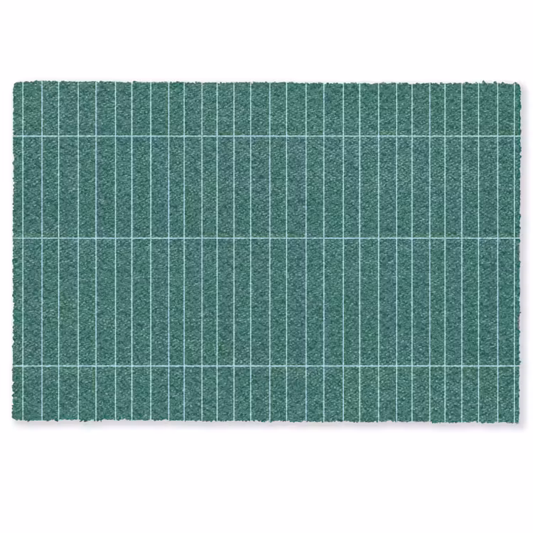 Deurmat - Patroon - Tegel - Saliegroen — 1