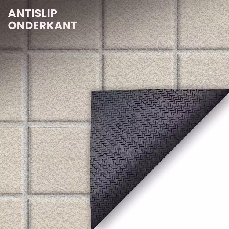 Deurmat - Patroon - Tegels - Taupe — 6