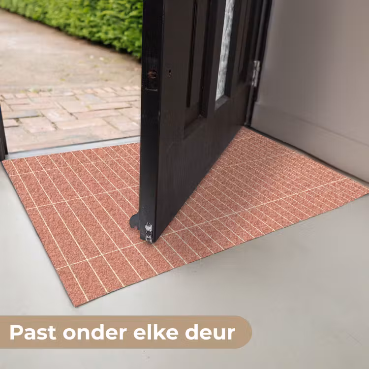 Deurmat - Patroon - Tegels - Terracotta — 7