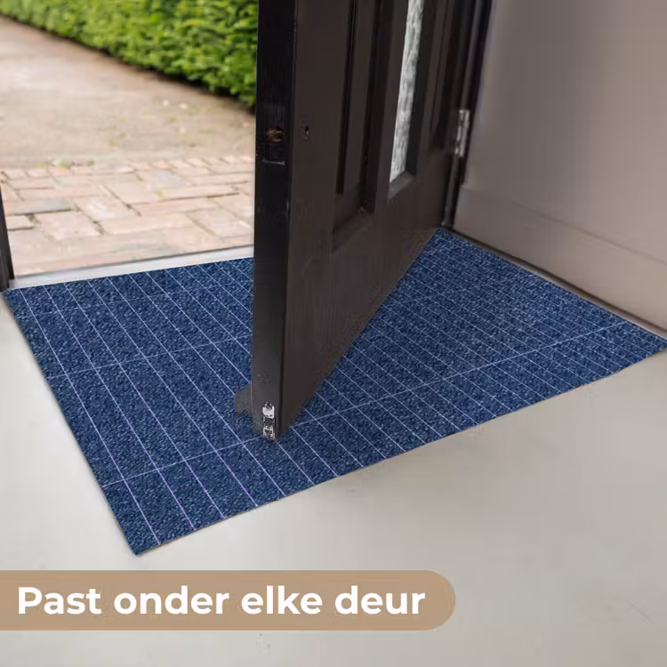 Deurmat - Tegels - Langwerpig - Blauw — 7