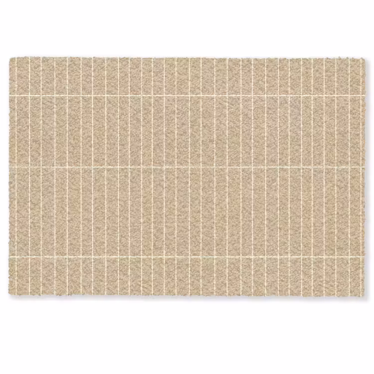 Deurmat - Verticaal - Wandtegel - Zand - Beige — 1